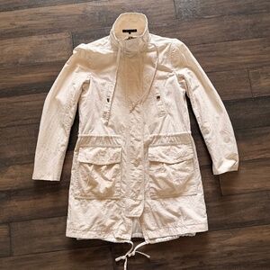 THEORY Beautiful, Classic Linen Blend Spring Jacket Sz S
